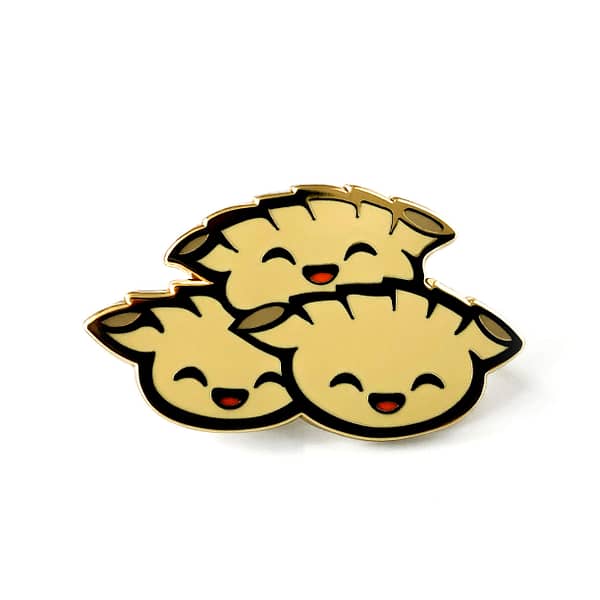 Yummy Sushi Gyoza Hard Enamel Pin From CutePinClub