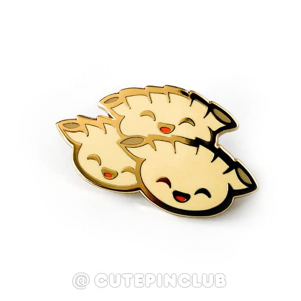 Yummy Sushi Gyoza Hard Enamel Pin From CutePinClub