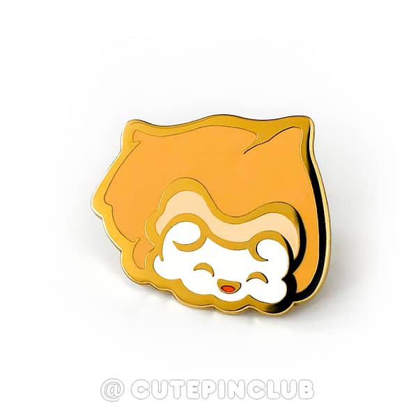 Yummy Sushi Inari Hard Enamel Pin From CutePinClub