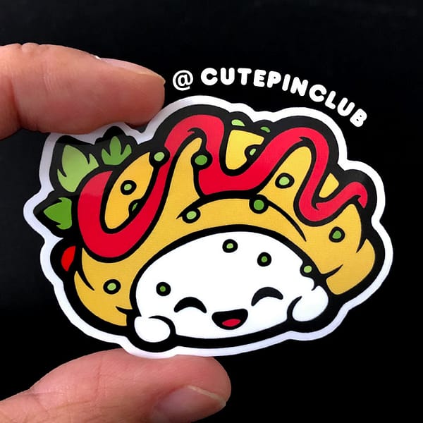 Yummy Sushi Omurice Vinyl Sticker