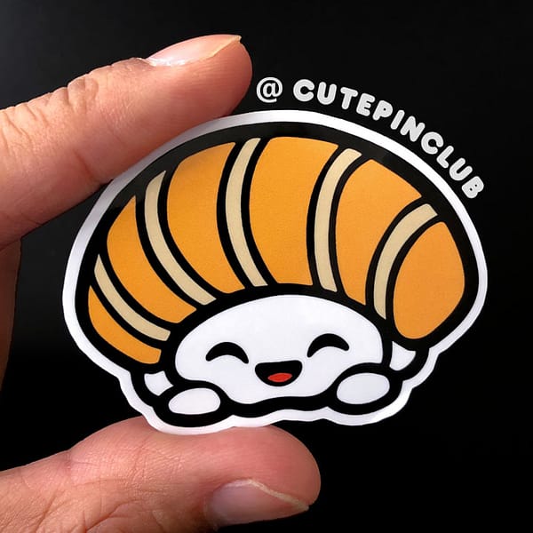 Yummy Sushi Sake Vinyl Sticker