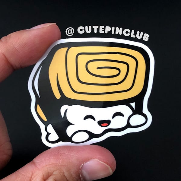 Yummy Sushi Tamago Vinyl Stickers