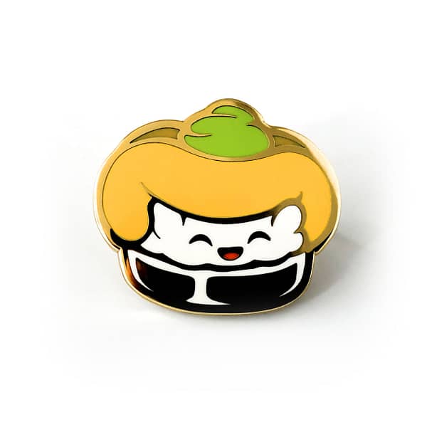 Yummy Sushi Uni Hard Enamel Pin From CutePinClub