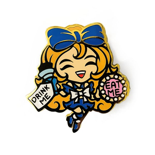 Alice in Wonderland Hard Enamel Pin Alice