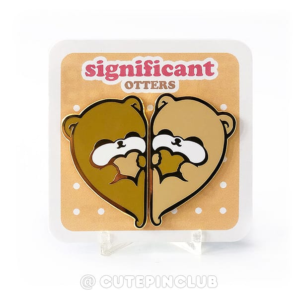 Significant Otters Hard Enamel Pins