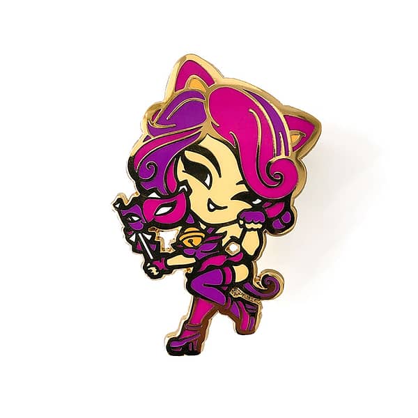 Cheshire Cat Hard Enamel Pin from Alice in Wonderland