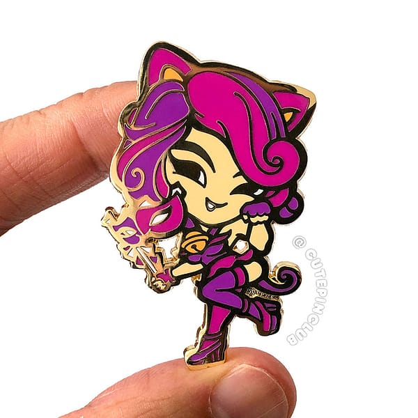 Cheshire Cat Hard Enamel Pin from Alice in Wonderland