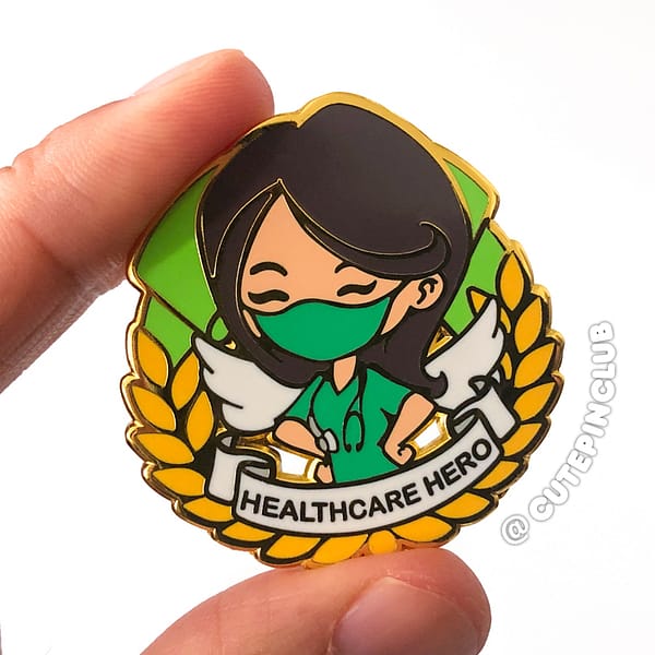 Healthcare Worker Enamel Pin
