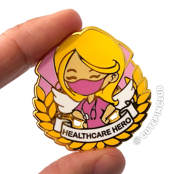 Healthcare Worker Enamel Pin