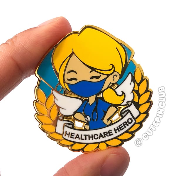Healthcare Worker Enamel Pin