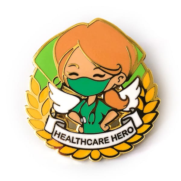 Healthcare Worker Enamel Pin