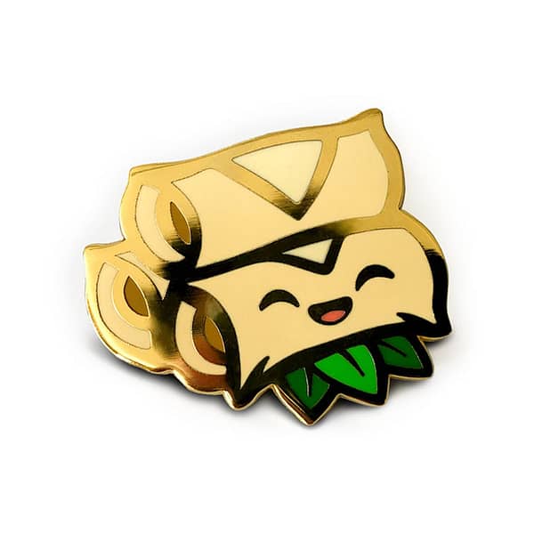 Fried Egg Roll Dim Sum Hard Enamel Pin