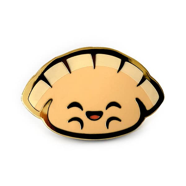 Pot Sticker Dim Sum Hard Enamel Pin