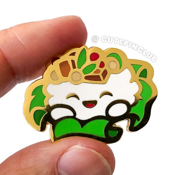 Rice in Lotus Leaf Dim Sum Hard Enamel Pin