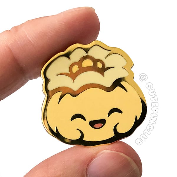 Soup Dumpling Dim Sum Hard Enamel Pin