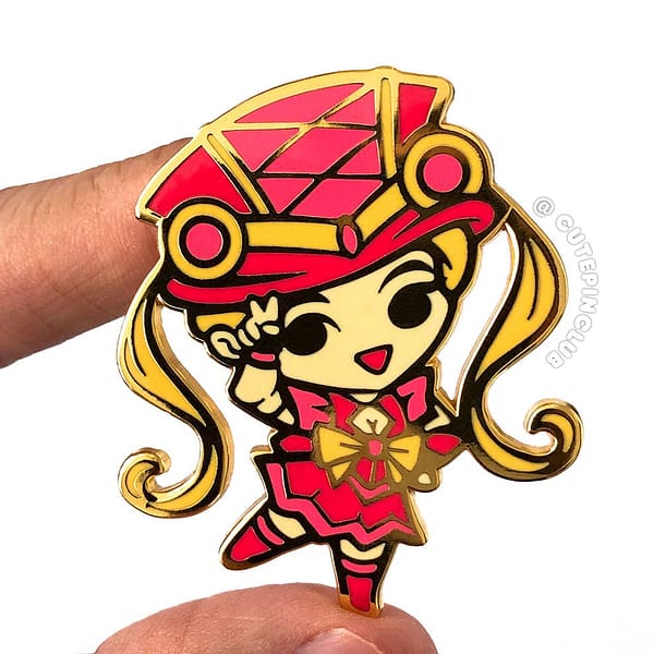 Steampunk Sailor Moon Hard Enamel Pin