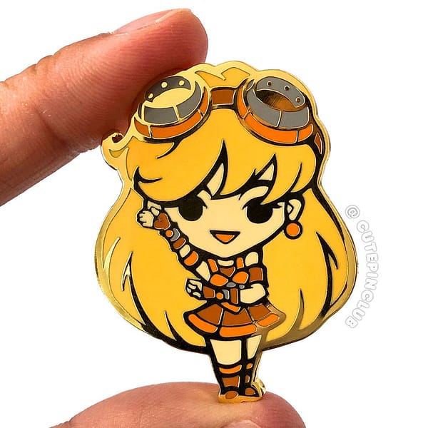 Steampunk Sailor Venus Hard Enamel Pin