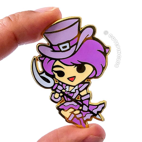 Steampunk Sailor Saturn Hard Enamel Pin