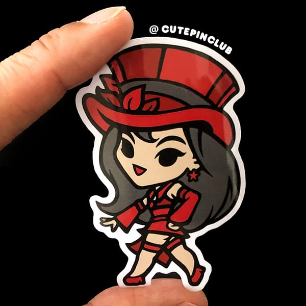 Steampunk Sailor Mars Vinyl Sticker Decal