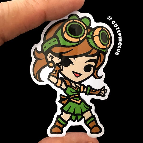 Steampunk Sailor Jupiter Vinyl Sticker Decal