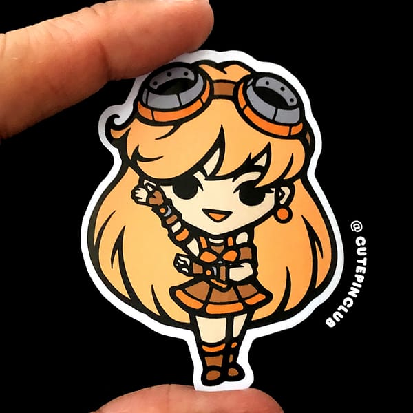 Steampunk Sailor Venus Vinyl Sticker Decal
