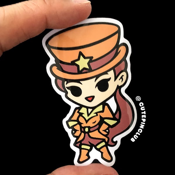 Steampunk Sailor Maker Vinyl Sticker Decal