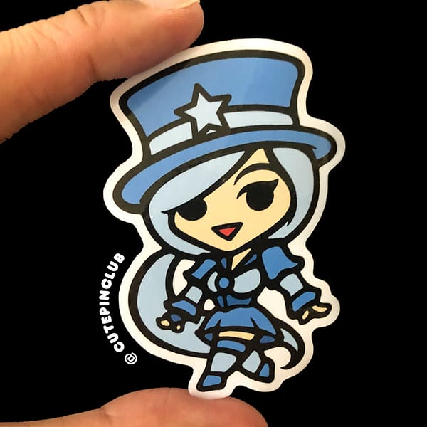 Steampunk Sailor Healer Vinyl Sticker Decal