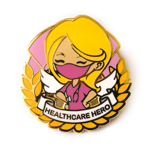 Healthcare Worker Enamel Pin