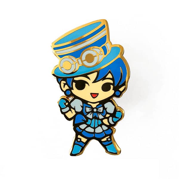 Steampunk Sailor Mercury Hard Enamel Pin
