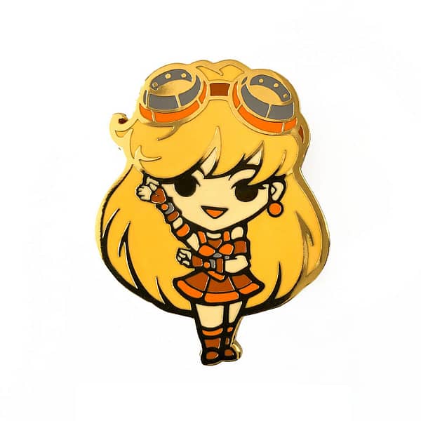 Steampunk Sailor Venus Hard Enamel Pin