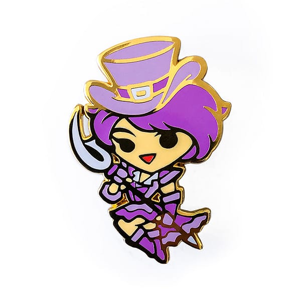 Steampunk Sailor Saturn Hard Enamel Pin