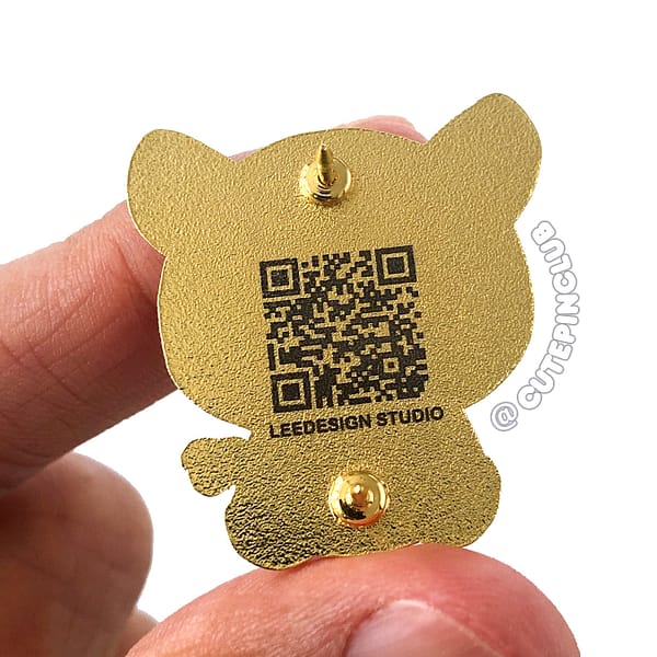 Chinese Zodiac Baby Pig Hard Enamel Pin From CutePinClub