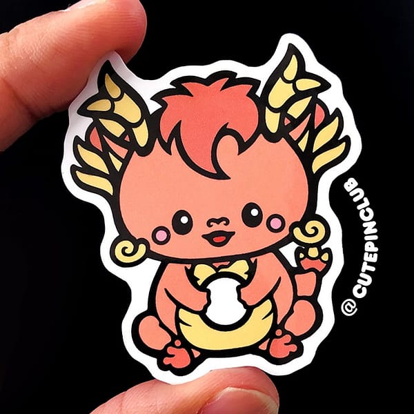 Chinese Zodiac Baby Vinyl Sticker Dragon