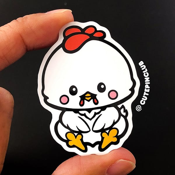 Chinese Zodiac Baby Vinyl Sticker Rooster