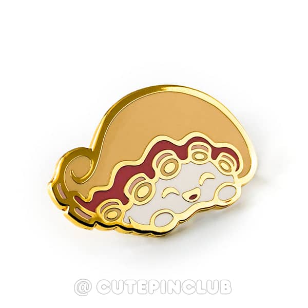 Yummy Sushi Tako Hard Enamel Pin From CutePinClub