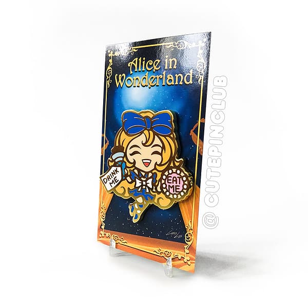 Alice in Wonderland Hard Enamel Pin Alice