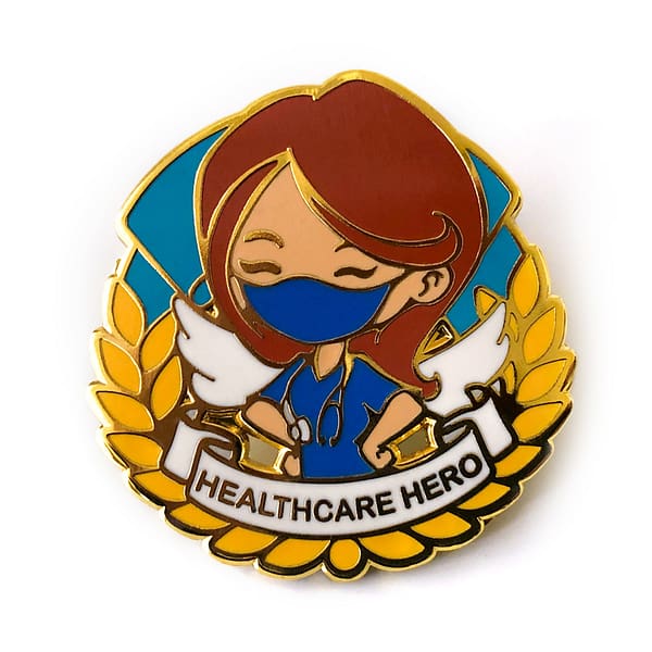 Healthcare Worker Hard Enamel Pin