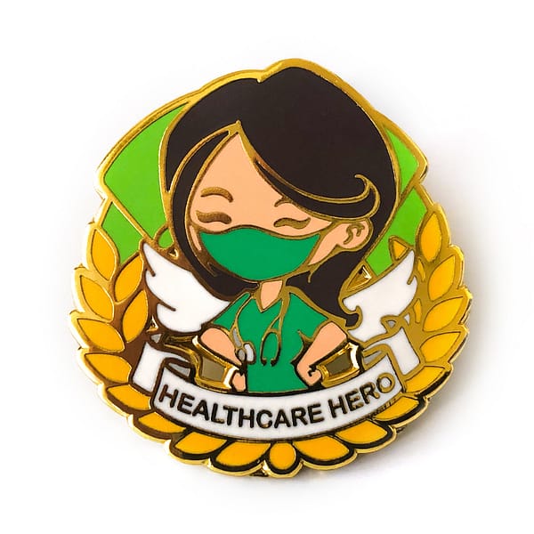 Healthcare Worker Enamel Pin