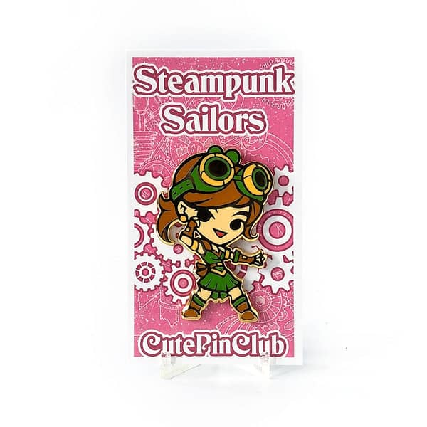 Steampunk Sailor Jupiter Hard Enamel Pin