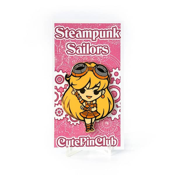 Steampunk Sailor Venus Hard Enamel Pin
