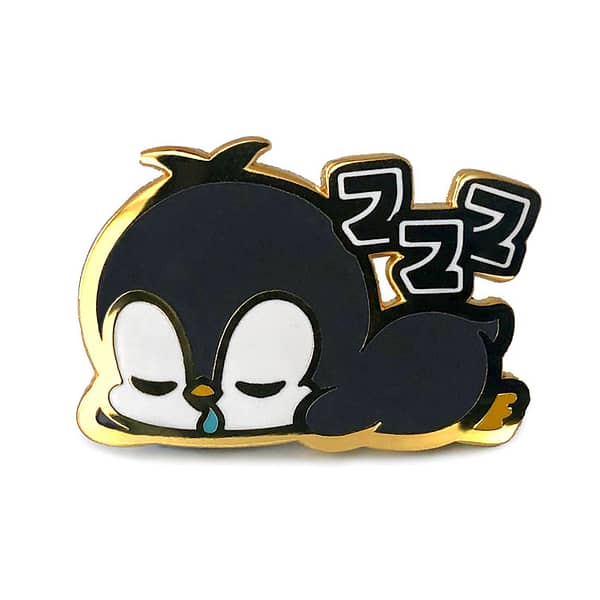 CutePinClub - Little Cuties Sleeping Penguin Vinyl Sticker