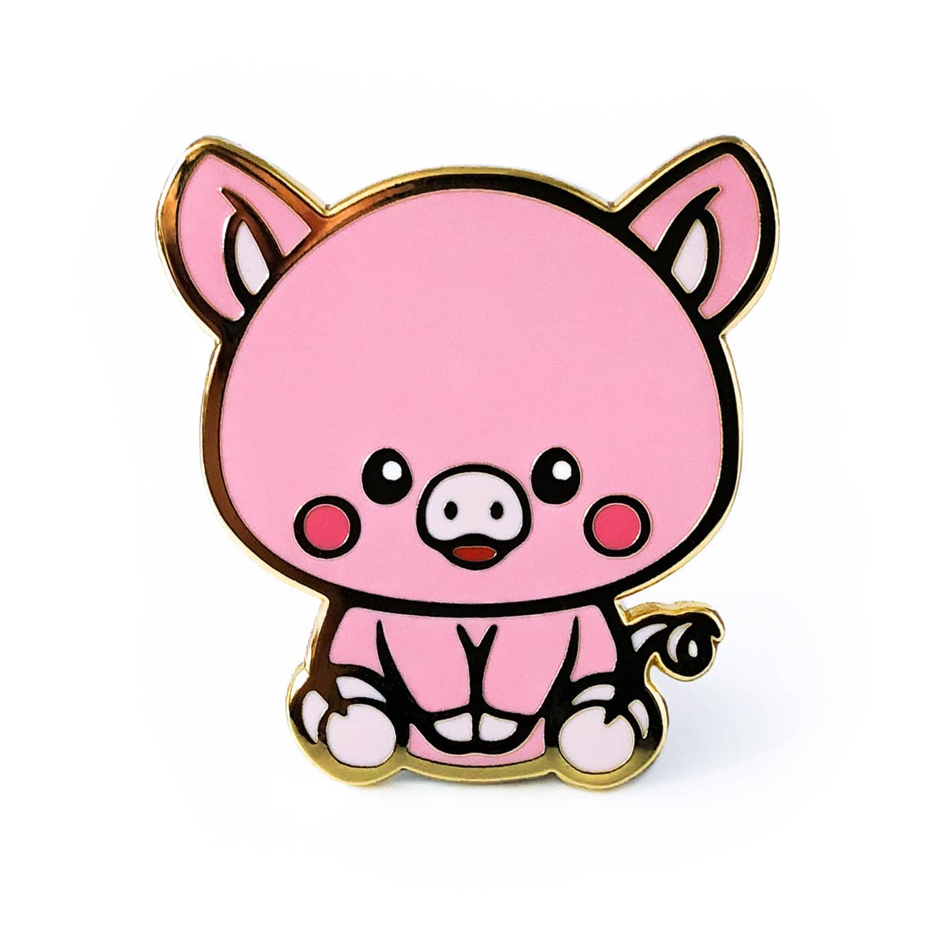 p♡pig Pig Toy, Swine, Hog, Realistic Rubber Model, Hand Painted