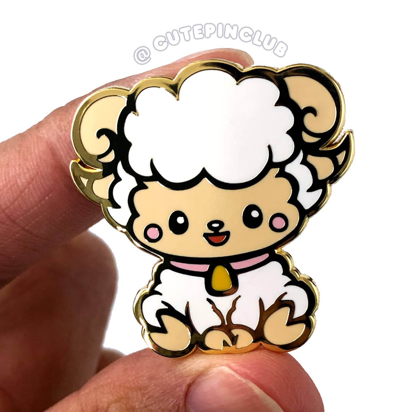 CutePinClub - Sheep Hard Enamel Pin
